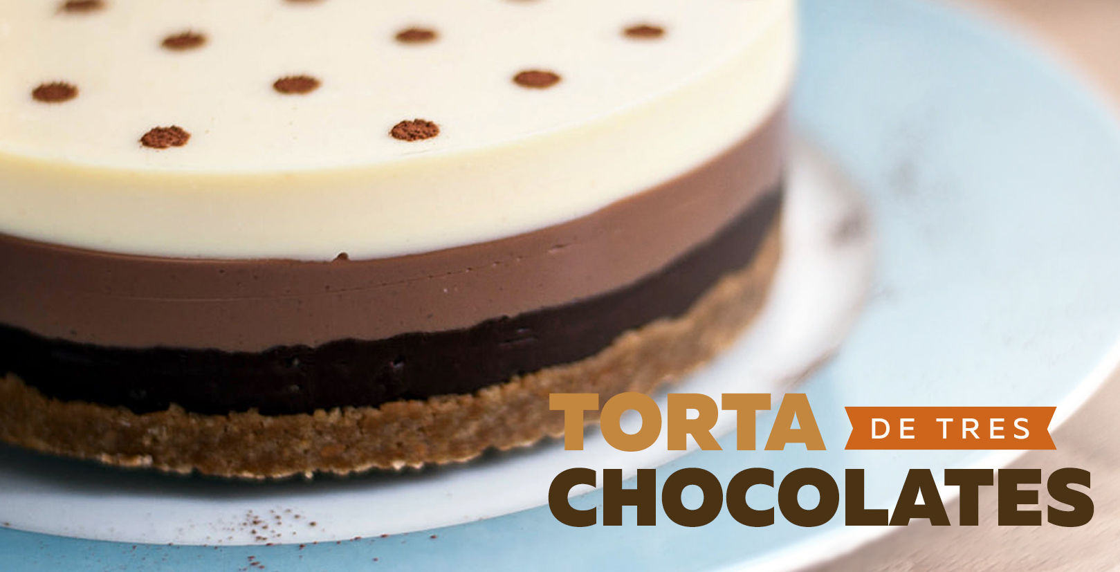 Torta de 3 chocolates